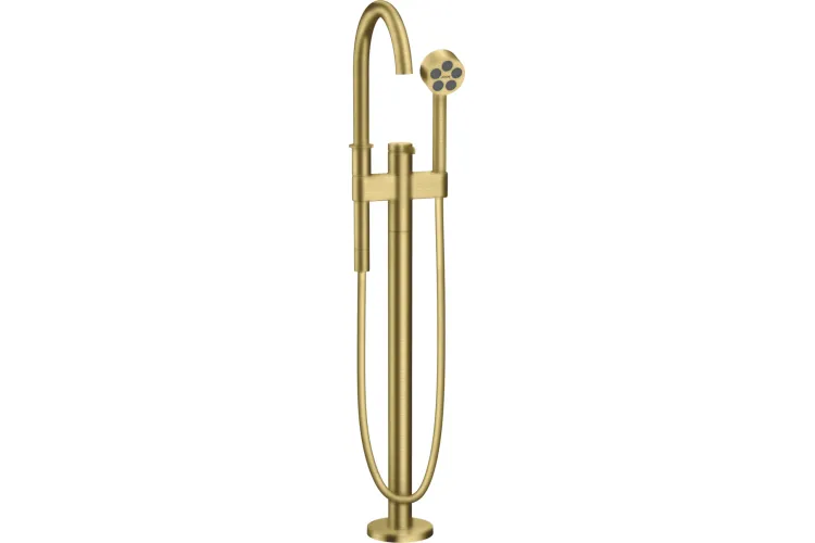 Змішувач One для ванни підлоговий, Brushed Brass  (48440950) зображення 1