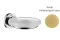 Мильниця настінна Axor Citterio Polished gold optic 41733990