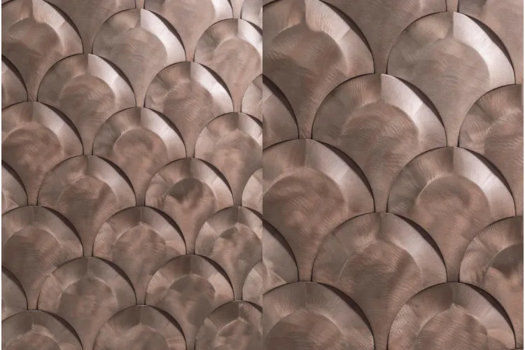 G113 GRAVITY ALUM TROYA COPPER 20x11x0,2/1,6 (мозаїка) зображення 2