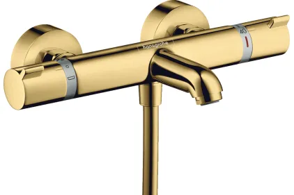 Змішувач з термостатом для ванни Ecostat Comfort, Polished Gold Optic (13114990)