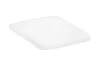 Сидіння на унітаз EluPura Q з функцією SoftClosing top fix, металеві петлі, White (60150450) image 1