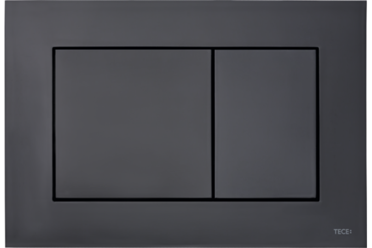 Панель змиву TECEnow з двома клавішами, чорна глянцева (9240403) зображення 1