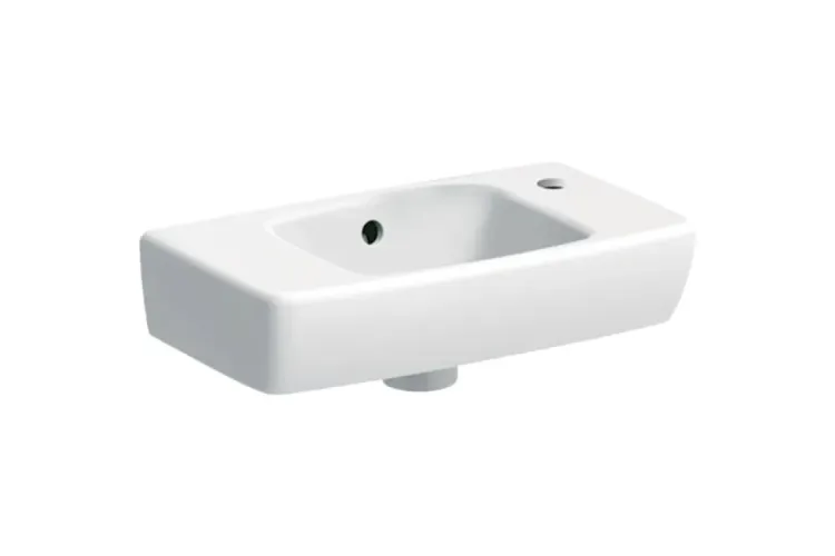 Умивальник SELNOVA COMPACT 45 см. правий, з полицею зліва (500.318.01.5) зображення 1
