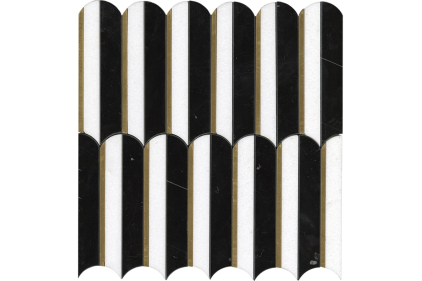 G161 PIANO BLACK 30.5х30.5 (мозаїка)