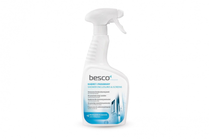 Засіб для чищення душових кабін Besco