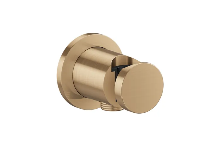 Шлангове під'єднання Fixfit Porter Axor One round з тримачем, Brushed Bronze (48780140) image 1