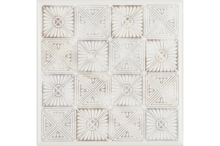 DECOR ETHERNAL WHITE 15x15 декор (плитка настінна) зображення 6