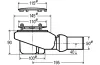 Сифон для піддона Tempoplex Plus 90 мм без декоративної кришки (U90881299) image 2