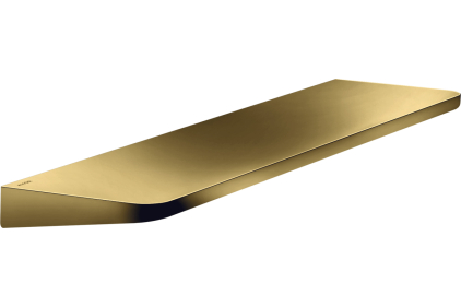 Поличка 40.0/34.0 х 11.0 см Axor Universal Circular, Polished Gold Optic (42844990)