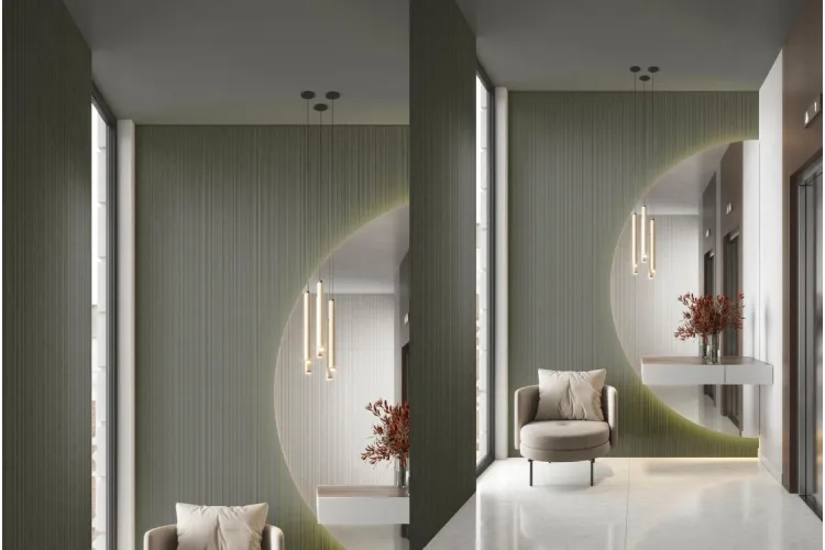 Стінова панель FITWALL, ROLLING RIVER SAND 129.5x329 (100293279) зображення 2