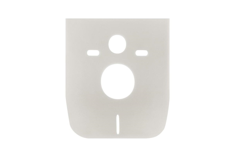 JAY Унітаз підвісний Rimless + сидіння дюропластове Slim повільнопадаюче + інсталяція Nest + кнопка White зображення 2