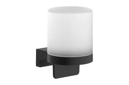 AddStoris S Дозатор підвісний для рідкого мила, Matt Black/скло (41765670)