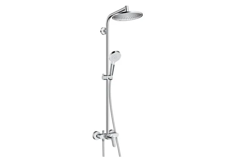 Душова система Crometta S Showerpipe 240 1jet зі змішувачем (27269000) зображення 1