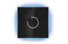 Кнопка змиву Veris Light з LED чорна з підсвіткою, безконтактний змив (38915KS0) зображення 1