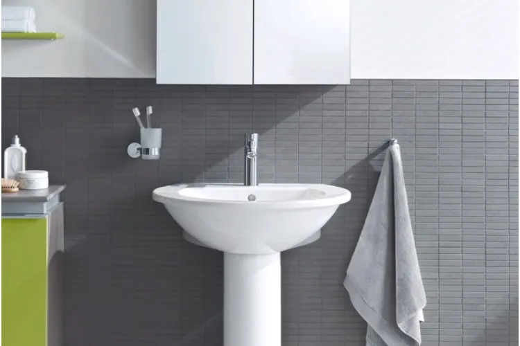 Стакан підвісний правобічний Chrome, скло White Matt D-CODE (0099201000) зображення 4