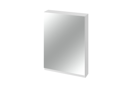 Шафка навісна дзеркальна MODUO 60 см біла