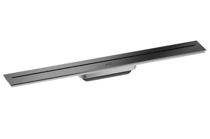 Верхня частина AXOR "Drain" для душового трапу (пристінна) 700 мм, Polished Black Chrome (42525330)