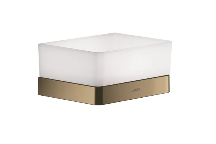 Поличка скляна для душу Axor Universal 150х70 мм, Brushed Bronze 42802140 image 1