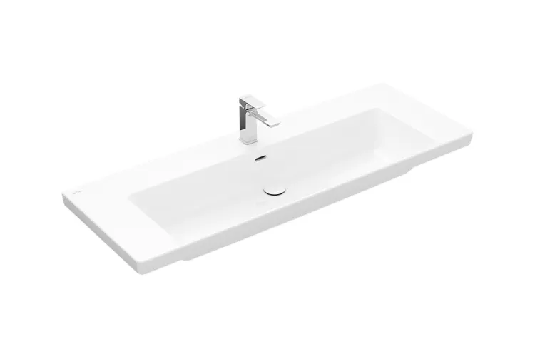 SUBWAY 3.0 Умивальник меблевий 130x47,5 см CeramicPlus (4A70D5R1) зображення 1