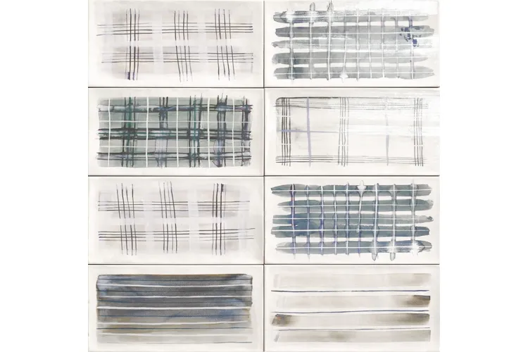 M220 DECO AQUAREL GREY 15х30 (плитка настінна, декор) зображення 2