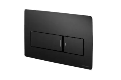 Smart-line, Кнопка змиву GLASS, подвійна, black (100303015)