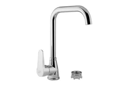 Змішувач Nicole 014F1 для кухні, Chrome