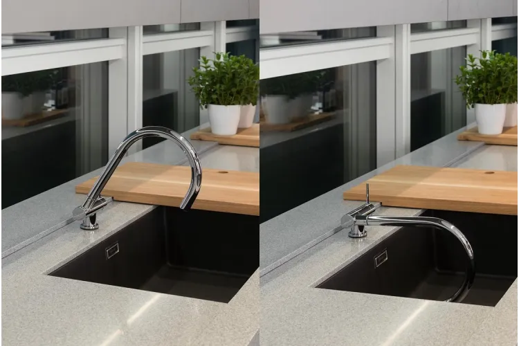 FOLD, Змішувач кухонний, chrome (100272089) зображення 3