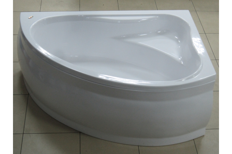 Ванна акрилова Azur 150x100 P з ногами + обудова зображення 1