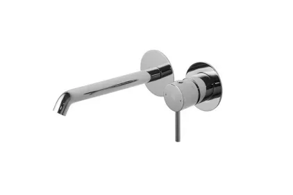 ROUND, Зовнішня частина вбудованого змішувача для умивальника, gold (100345141)