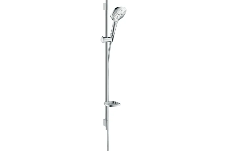 Душовий набір Raindance Select E 120 3Jet EcoSmart 90см White/Chrome (26623400) зображення 1