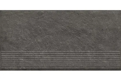 CARRIZO BASALT STOPNICA PROSTA STRUKTURA MAT 30х60 (сходинка структурна)