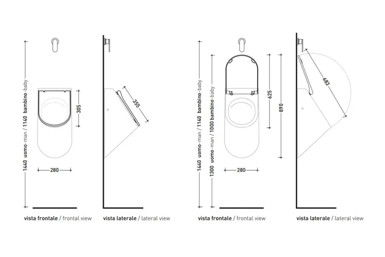 APP Кришка до пісуару AP28G soft-closing (AP28CW03) зображення 3