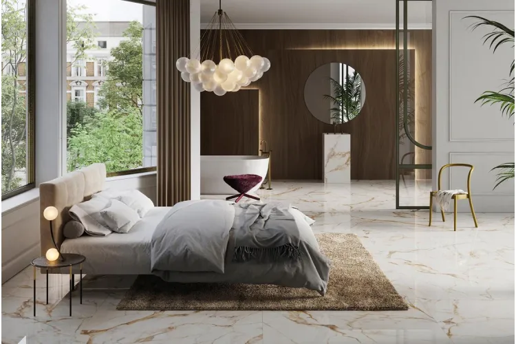 G1053 CALACATTA GOLD POLISHED 02 6 MM 160х320 (плитка настінна) зображення 2