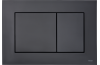 Панель змиву TECEnow з двома клавішами, чорна матова (9240407) image 1