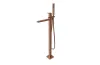 SQUARE, Змішувач підлоговий для ванни, brushed copper (100281868) зображення 1