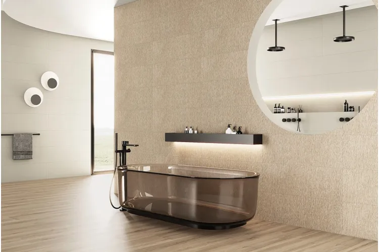 PLUMAGE GRAPHIC MOKA MATT 30x90 декор (плитка настінна) image 3