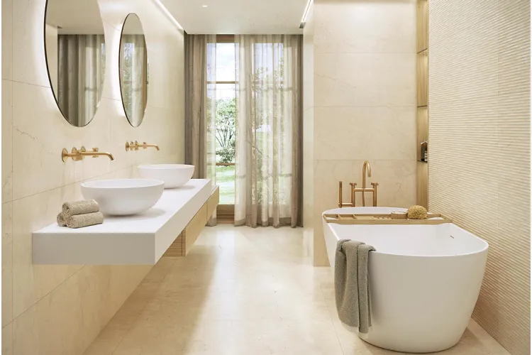 G392 MARMOL CREMA BONE L 120x120 (плитка для підлоги і стін) зображення 2