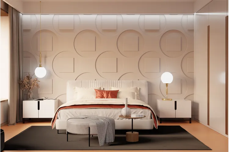 Гіпсова стінова панель 50х50 см FUSION 04 зображення 2