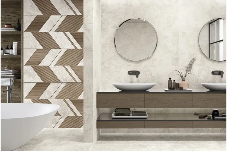 RAPOLANO 3300 WHITE RELIEVE ARROW 64x147,5 декор (плитка настінна) image 2