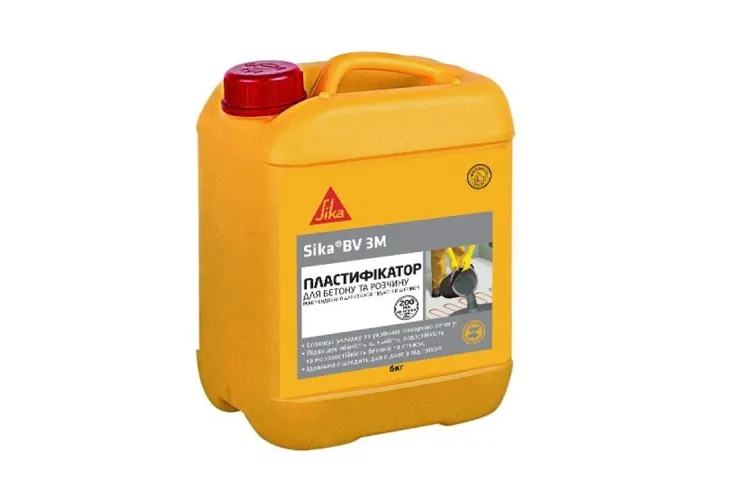 Sika BV 3M Пластифікатор для теплих підлог 6 кг image 1