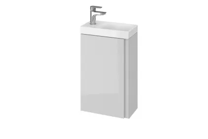 Шафка + умивальник MODUO 40 см сірий  СЕТ B09