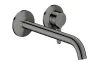 Змішувач AXOR One 220 для умивальника зі стіни, Polished Black Chrome (48120330) image 1