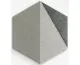 K·38 HEXTANGRAM FABRIC GREY 28.5х33 шестигранник (плитка для підлоги і стін)