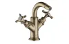 Змішувач Axor Montreux  для біде двохвентильний Cross, Brushed Nickel 16520820 зображення 1