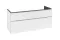 SUBWAY 3.0 Тумба під умивальник 127,2x57,6x47,8 см Brilliant White ручки glossy aluminium (C60200VE)