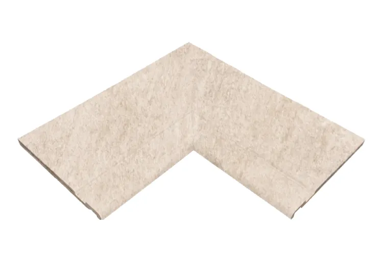 BEIGE STONE CARTABON INTERIOR BORDE TECNICO 62,5x62,5 (внутрішній кутовий елемент) зображення 1