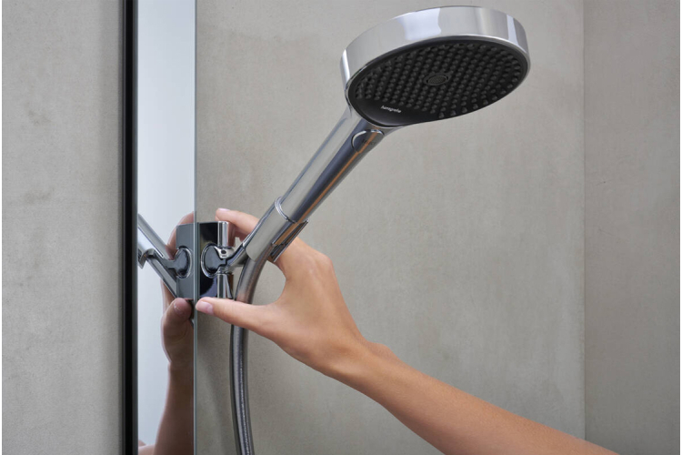 Душова система Rainfinity Showerpipe 360 1jet з термостатом ShowerTablet 350, Chrome (26853000) зображення 3