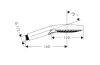 Ручний душ Raindance Select S PowderRain 120 3jet P EcoSmart, Stainless Steel Optic (26515800) image 2