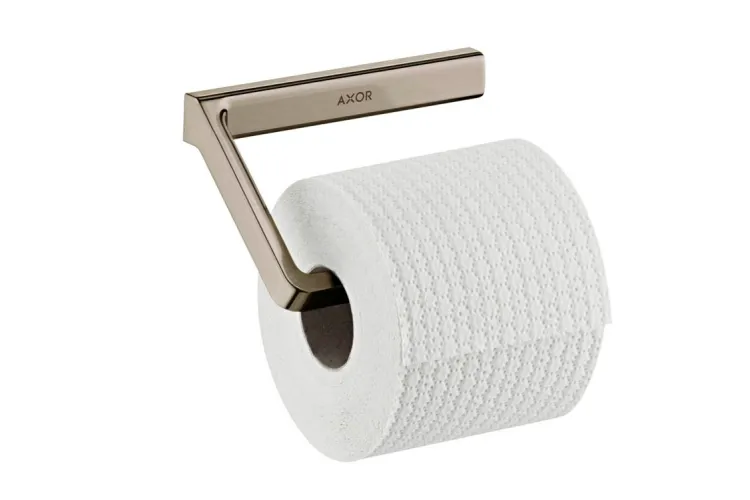 Тримач туалетного паперу настінний відкритий Axor Universal 42846820, Brushed Nickel зображення 1