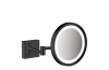 AddStoris Дзеркало для гоління з LED освітленням, чорний матовий (41790670) image 1